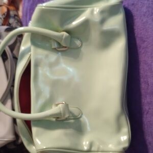 Shiny Pastel Green bag
